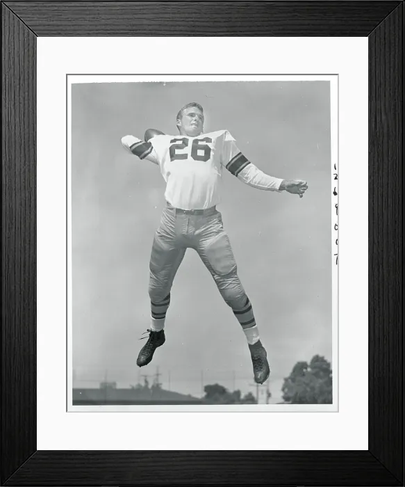 Framed Print : Jon Arnett Jumping Framed Print : Jon Arnett Jumping