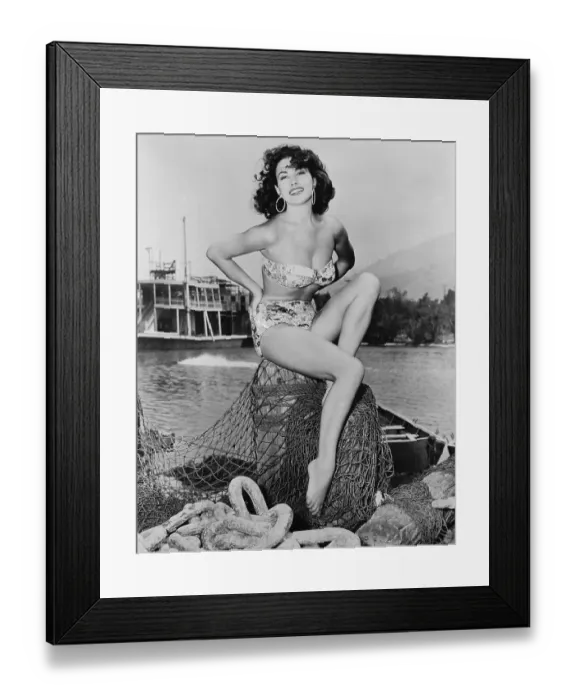 Framed Print : Portrait of Mara Corday Framed Print : Portrait of Mara Corday