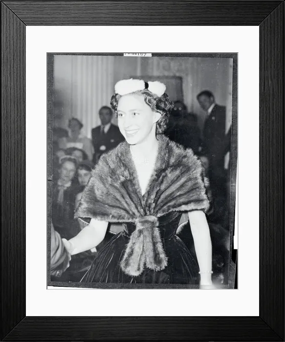 Framed Print : Portrait of Princess Margaret Framed Print : Portrait of Princess Margaret