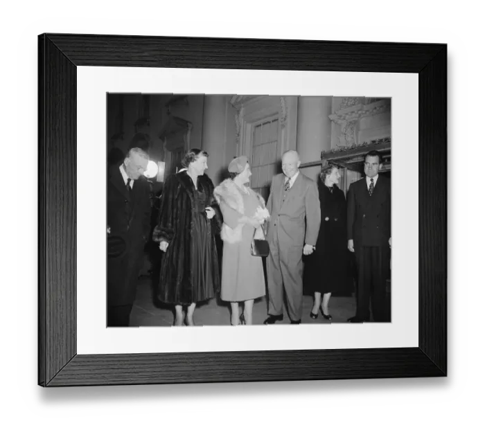 Framed Print : Queen Elizabeth at the White House Framed Print : Queen Elizabeth at the White House