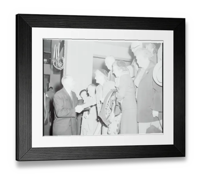 Framed Print : J. Strum Thurmond Shaking Hands of His Admirers Framed Print : J. Strum Thurmond Shaking Hands of His Admirers