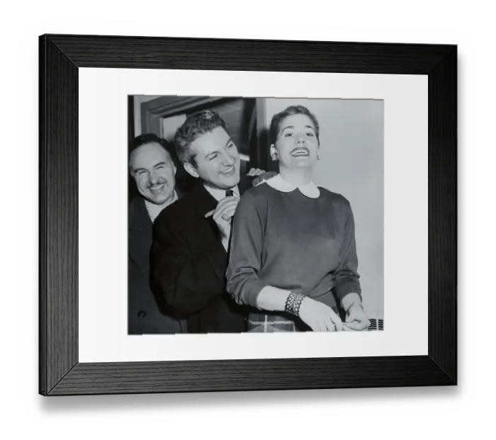 Framed Print : Liberace Signing Autograph Framed Print : Liberace Signing Autograph