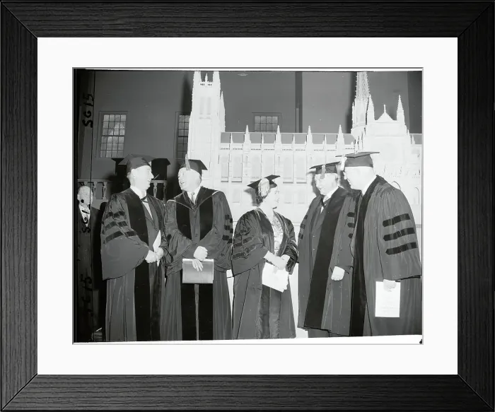 Framed Print : Honorary Degree Recipients Framed Print : Honorary Degree Recipients