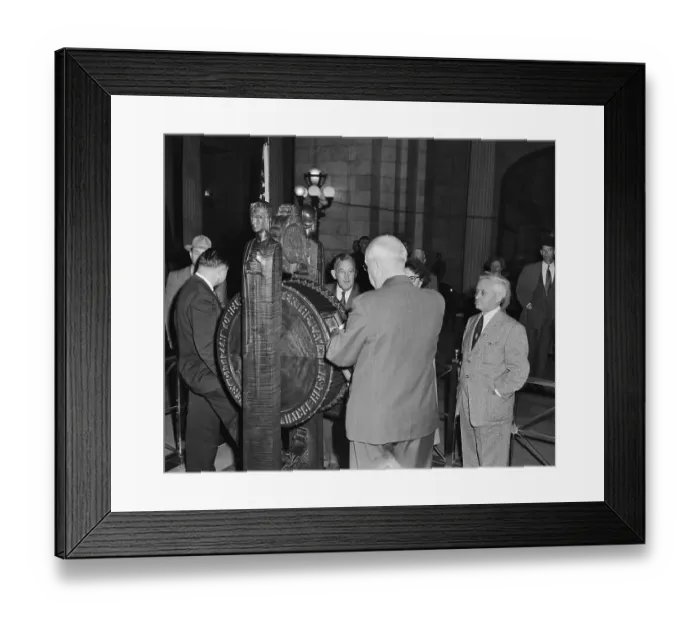 Framed Print : Drawing Names for Jurors