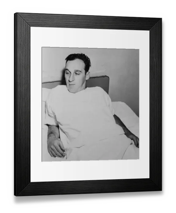 Framed Print : Portrait of Warren Spahn Framed Print : Portrait of Warren Spahn
