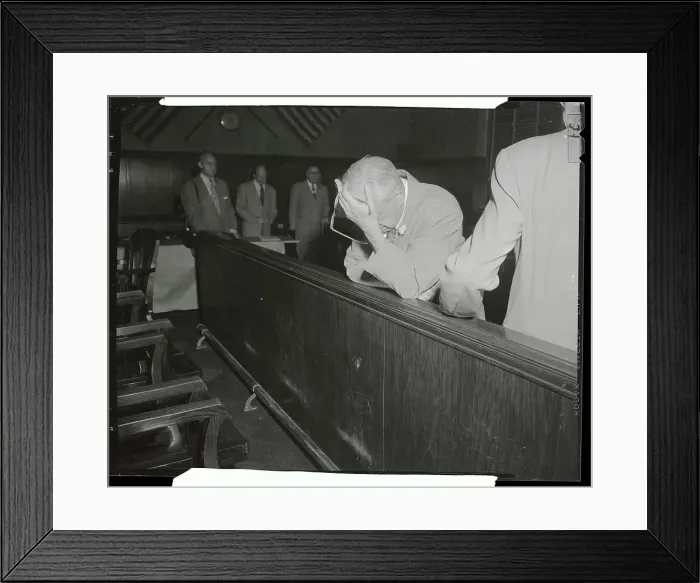 Framed Print : Chief Defense Attorney in the Sam Sheppard Trial, William J. Corrigan Framed Print : Chief Defense Attorney in the Sam Sheppard Trial, William J. Corrigan