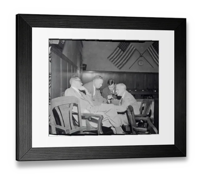 Framed Print : Attorney's in the Sam Sheppard Case Framed Print : Attorney's in the Sam Sheppard Case