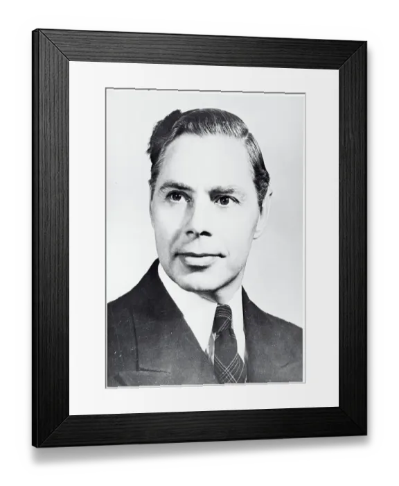 Framed Print : Portrait of University Professor Kenneth W. Clark Framed Print : Portrait of University Professor Kenneth W. Clark