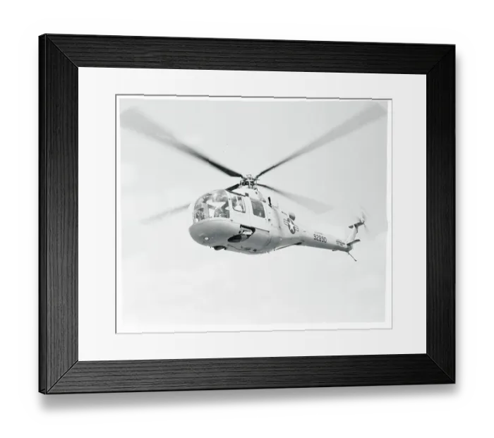 Framed Print : View of Helicopter in Flight Framed Print : View of Helicopter in Flight