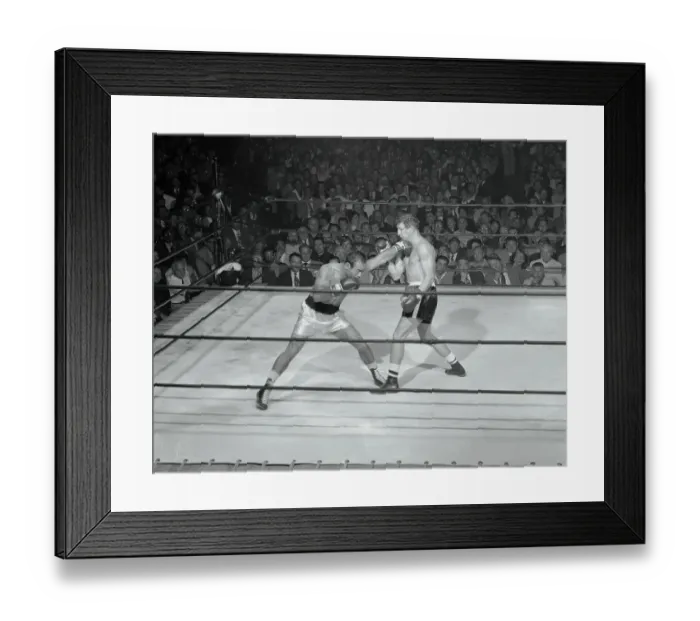 Framed Print : Ramon Fuentes Boxing Billy Graham Framed Print : Ramon Fuentes Boxing Billy Graham