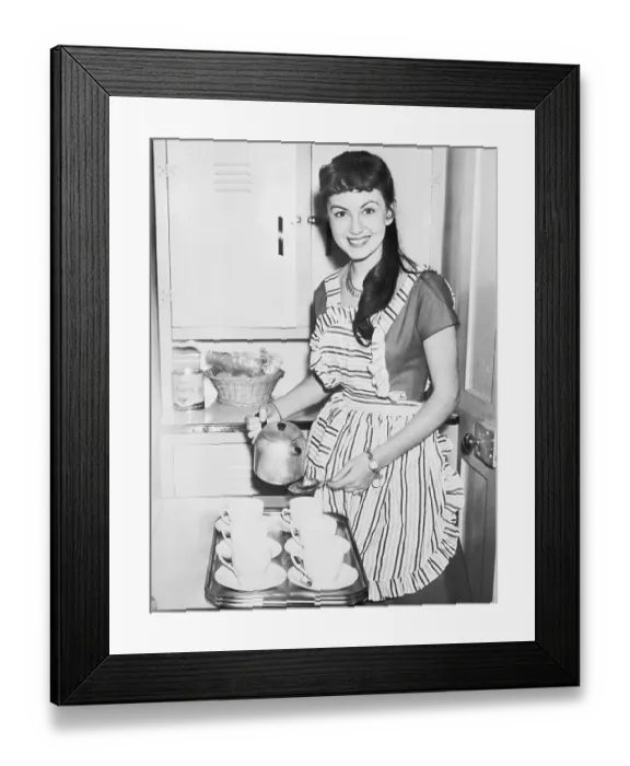 Framed Print : Portrait of Janette Scott