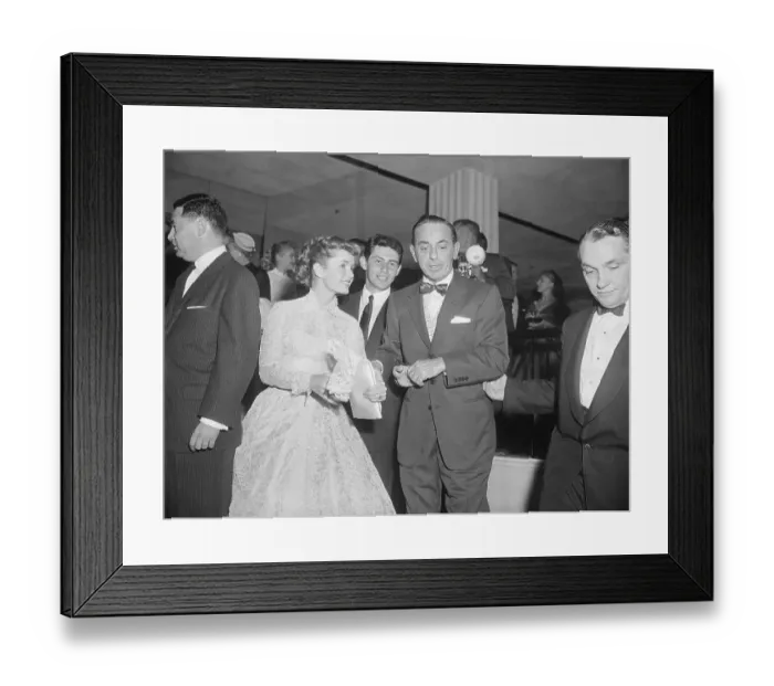 Framed Print : Eddie Cantor with Debbie Reynolds and Eddie Fisher Framed Print : Eddie Cantor with Debbie Reynolds and Eddie Fisher