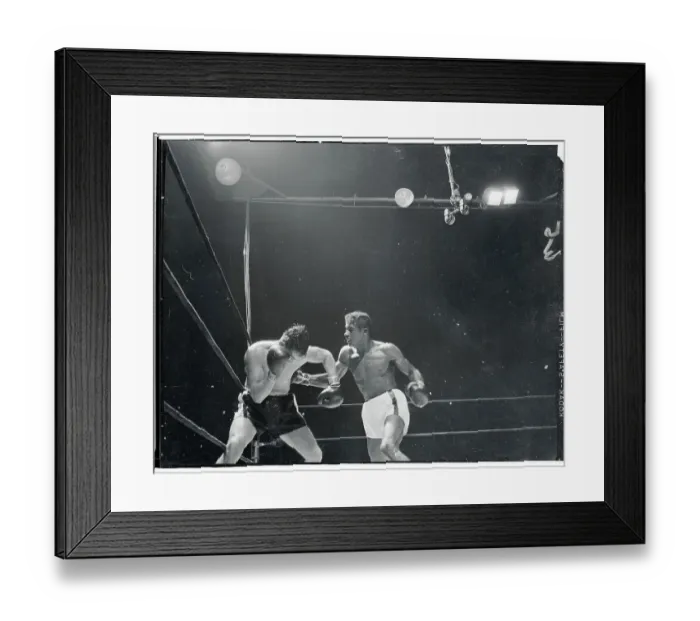 Framed Print : Floyd Patterson Boxing Joe Gannon Framed Print : Floyd Patterson Boxing Joe Gannon