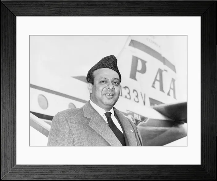 Framed Print : Portrait of Mohammed Ali Framed Print : Portrait of Mohammed Ali