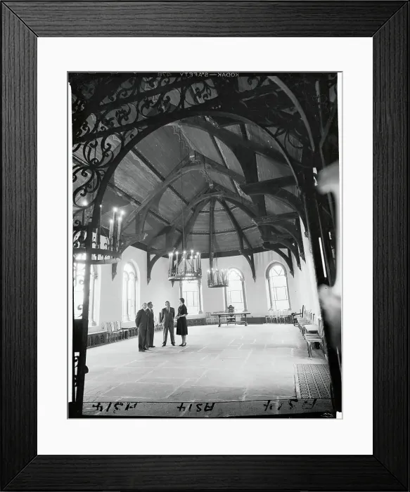 Framed Print : Interior View of Wave Hill Residence Framed Print : Interior View of Wave Hill Residence