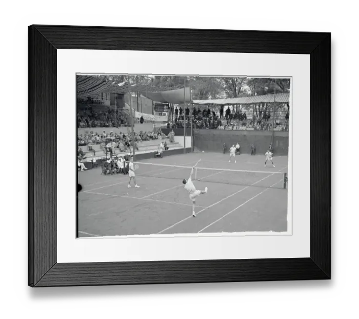 Framed Print : Pan American Tennis Tournament Framed Print : Pan American Tennis Tournament