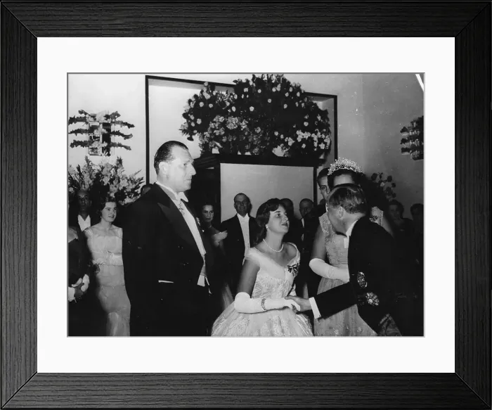 Framed Print : Maria Del Pilar Greeting Guests Framed Print : Maria Del Pilar Greeting Guests