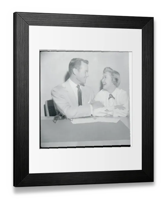 Framed Print : Jane Powell and Patrick W. Nerney Framed Print : Jane Powell and Patrick W. Nerney