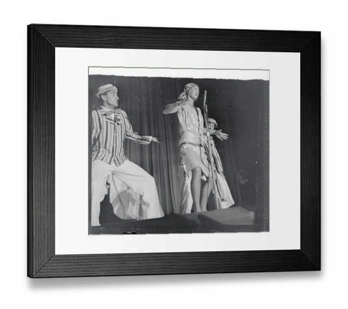 Framed Print : Betty Hutton Performing on Stage Framed Print : Betty Hutton Performing on Stage