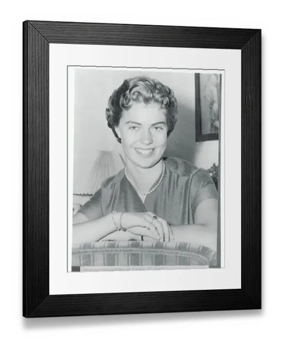 Framed Print : Portrait of Princess Margaretha Framed Print : Portrait of Princess Margaretha