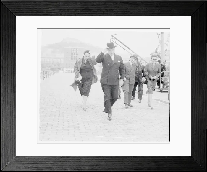 Framed Print : Alexander Papagos Walking