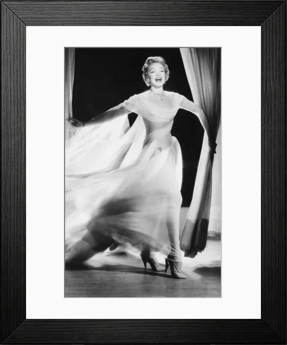 Framed Print : Actress Marlene Dietrich Wearing Gown Framed Print : Actress Marlene Dietrich Wearing Gown
