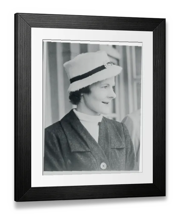 Framed Print : Portrait of Mrs. Anthony Eden