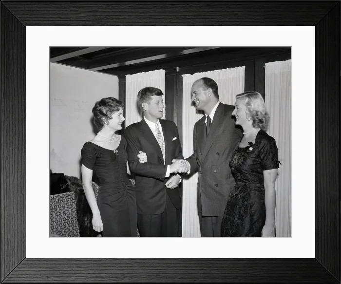 Framed Print : Kennedy And Anthony Akers Framed Print : Kennedy And Anthony Akers
