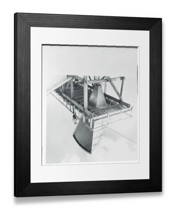 Framed Print : View of Antenna for Television and Telephone Signals Framed Print : View of Antenna for Television and Telephone Signals