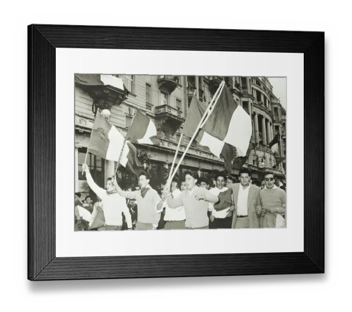Framed Print : People Marching in a Demonstration Framed Print : People Marching in a Demonstration