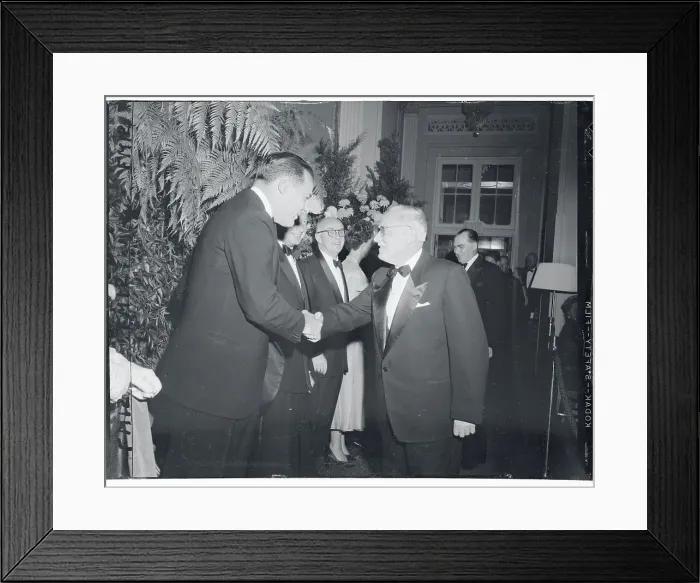 Framed Print : Andrei Vishinsky Shaking Hands With Henry Cabot Lodge Jr Framed Print : Andrei Vishinsky Shaking Hands With Henry Cabot Lodge Jr