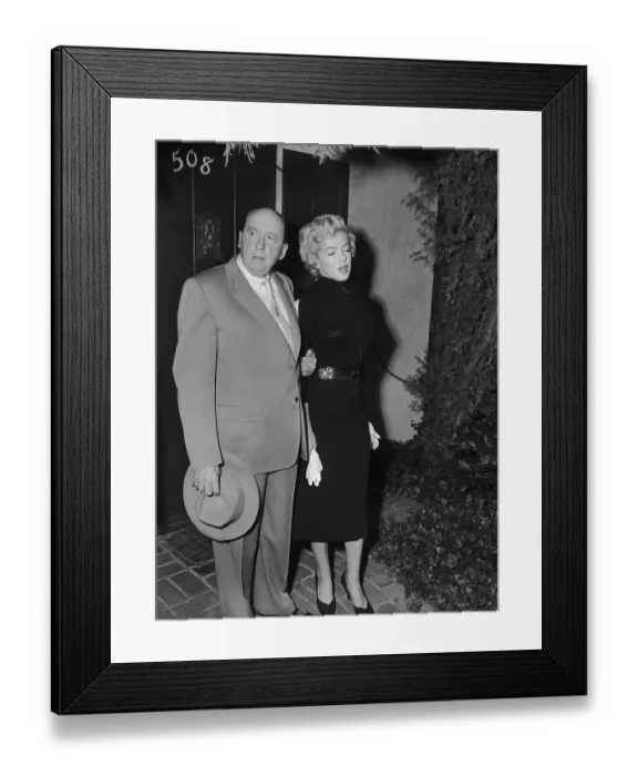 Framed Print : Marilyn Monroe Leaving Home Framed Print : Marilyn Monroe Leaving Home