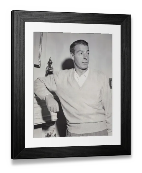 Framed Print : Joe DiMaggio Speaking Framed Print : Joe DiMaggio Speaking