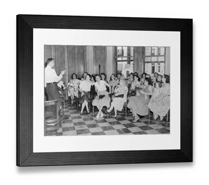 Framed Print : School Superintendent Talking About Integration Protests Framed Print : School Superintendent Talking About Integration Protests