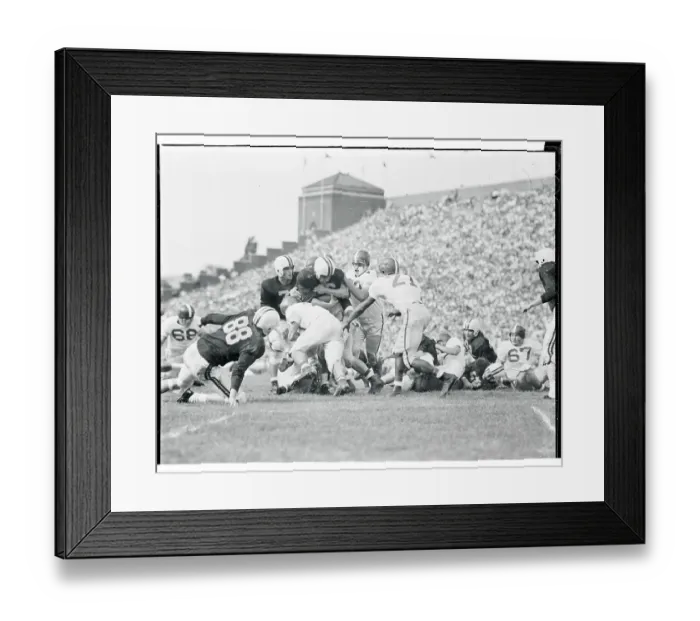Framed Print : Football Players Tackling John Baumgartner Framed Print : Football Players Tackling John Baumgartner