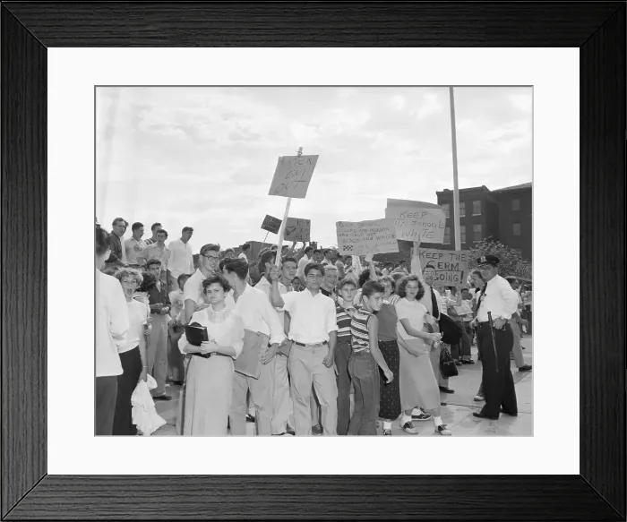 Framed Print : Anti-Integration Demonstration Framed Print : Anti-Integration Demonstration