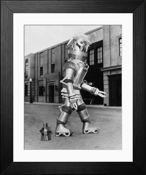 Framed Print : A Walking Robot Framed Print : A Walking Robot