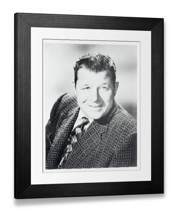 Framed Print : Portrait of Jack Carson