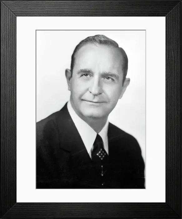 Framed Print : Portrait of Orval Faubus Framed Print : Portrait of Orval Faubus