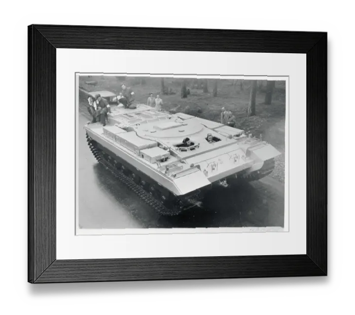 Framed Print : A Jet Powered Track Vehicle Framed Print : A Jet Powered Track Vehicle