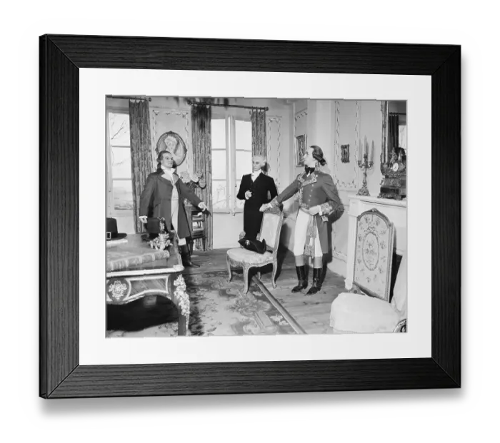 Framed Print : Wax Museum Scene Framed Print : Wax Museum Scene