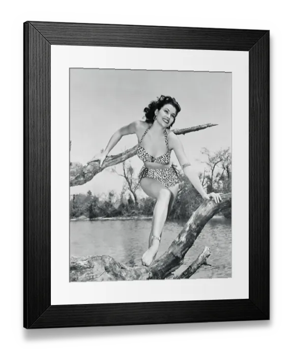 Framed Print : Portrait of Mara Corday Framed Print : Portrait of Mara Corday