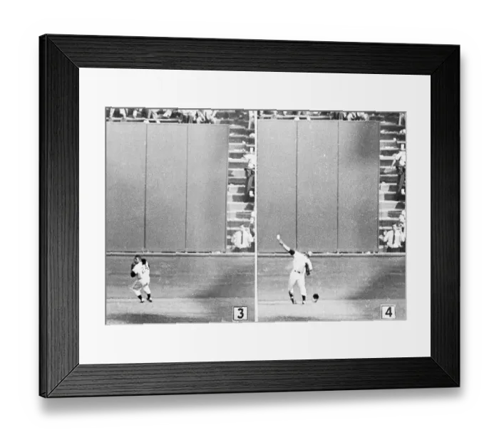Framed Print : Willie Mays in Action During Opening Game Framed Print : Willie Mays in Action During Opening Game