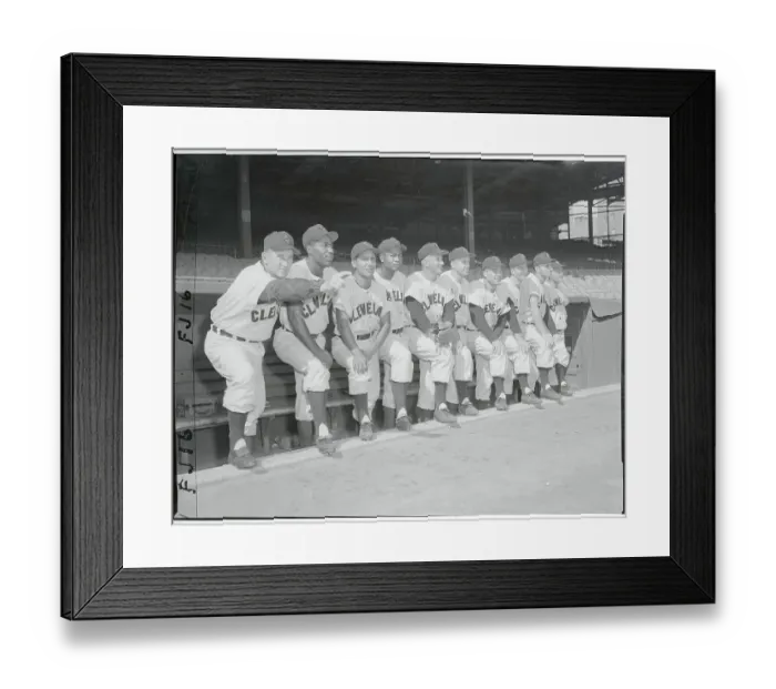 Framed Print : Portrait of Al Lopez and Teammates Framed Print : Portrait of Al Lopez and Teammates