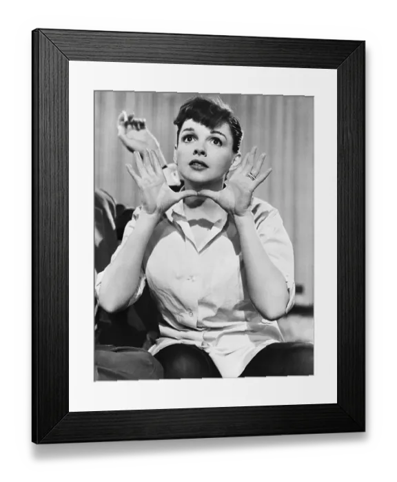 Framed Print : Judy Garland in A Star is Born Framed Print : Judy Garland in A Star is Born