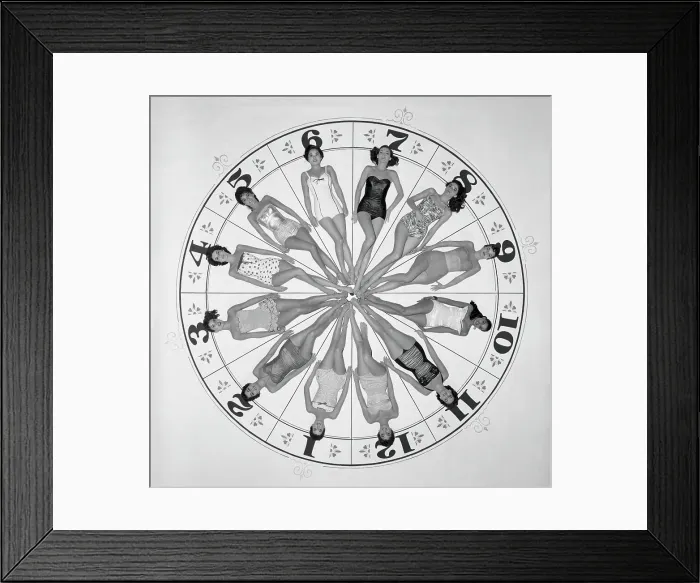 Framed Print : Women on Wheel of Fortune Framed Print : Women on Wheel of Fortune