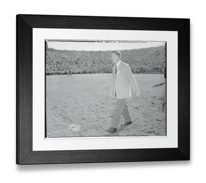 Framed Print : Terry Brennan Walking Framed Print : Terry Brennan Walking