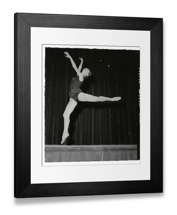 Framed Print : Portrait of Irina Borowska Dancing Framed Print : Portrait of Irina Borowska Dancing