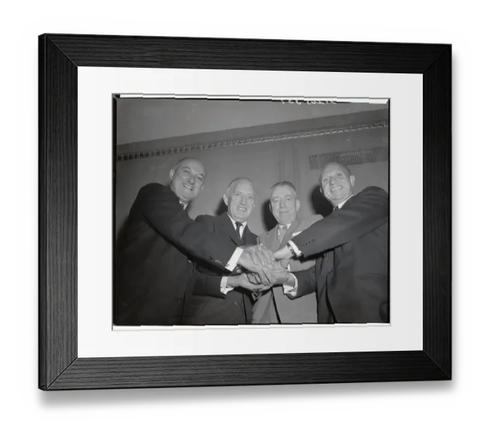 Framed Print : Republican Favorites Joining Hands Together Framed Print : Republican Favorites Joining Hands Together