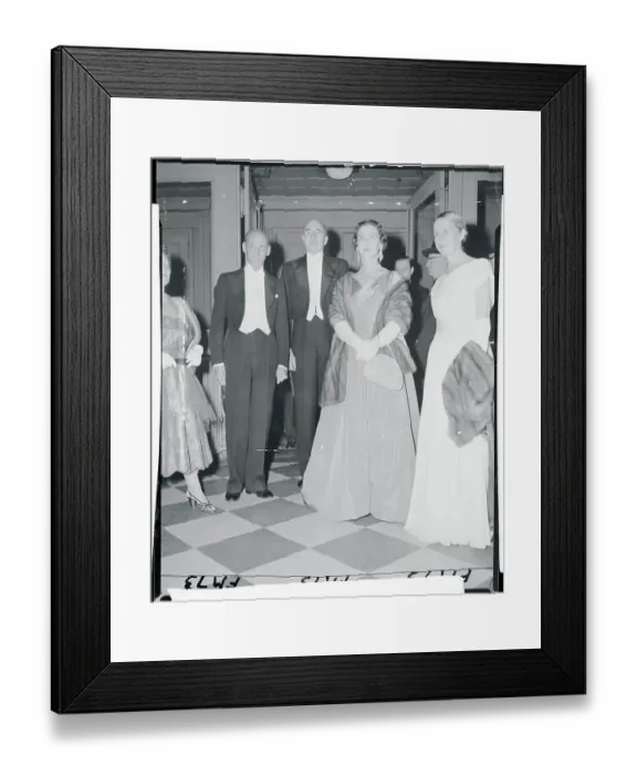 Framed Print : Duchess of Kent and Others Attending Premiere Framed Print : Duchess of Kent and Others Attending Premiere